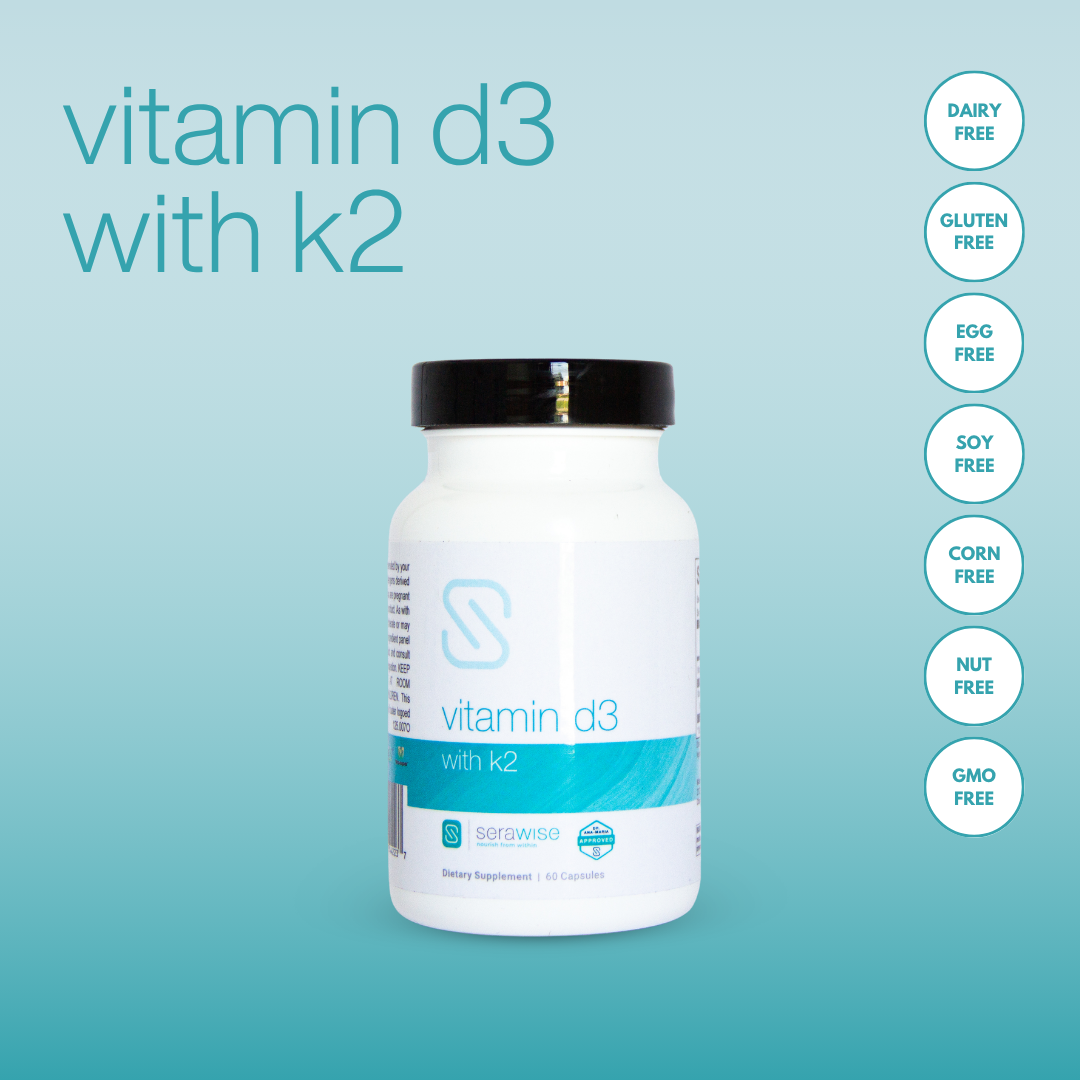 Vitamin D3 with K2 | 60 Capsules
