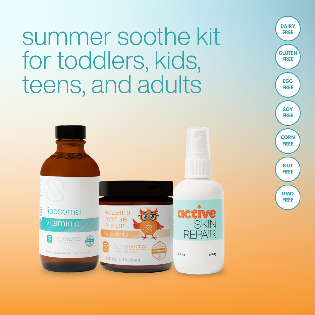 Summer Soothe Kit for Toddlers, Kids, Teens and Adults