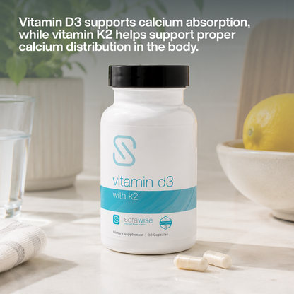 Vitamin D3 with K2 | 60 Capsules