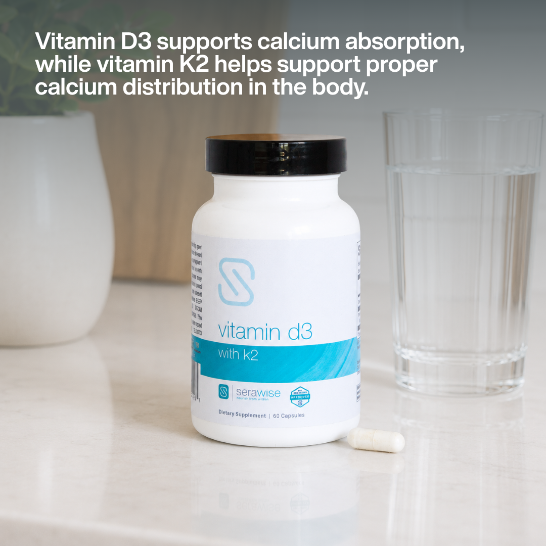 Vitamin D3 with K2 | 60 Capsules
