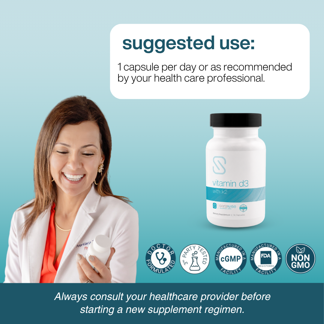 Vitamin D3 with K2 | 60 Capsules