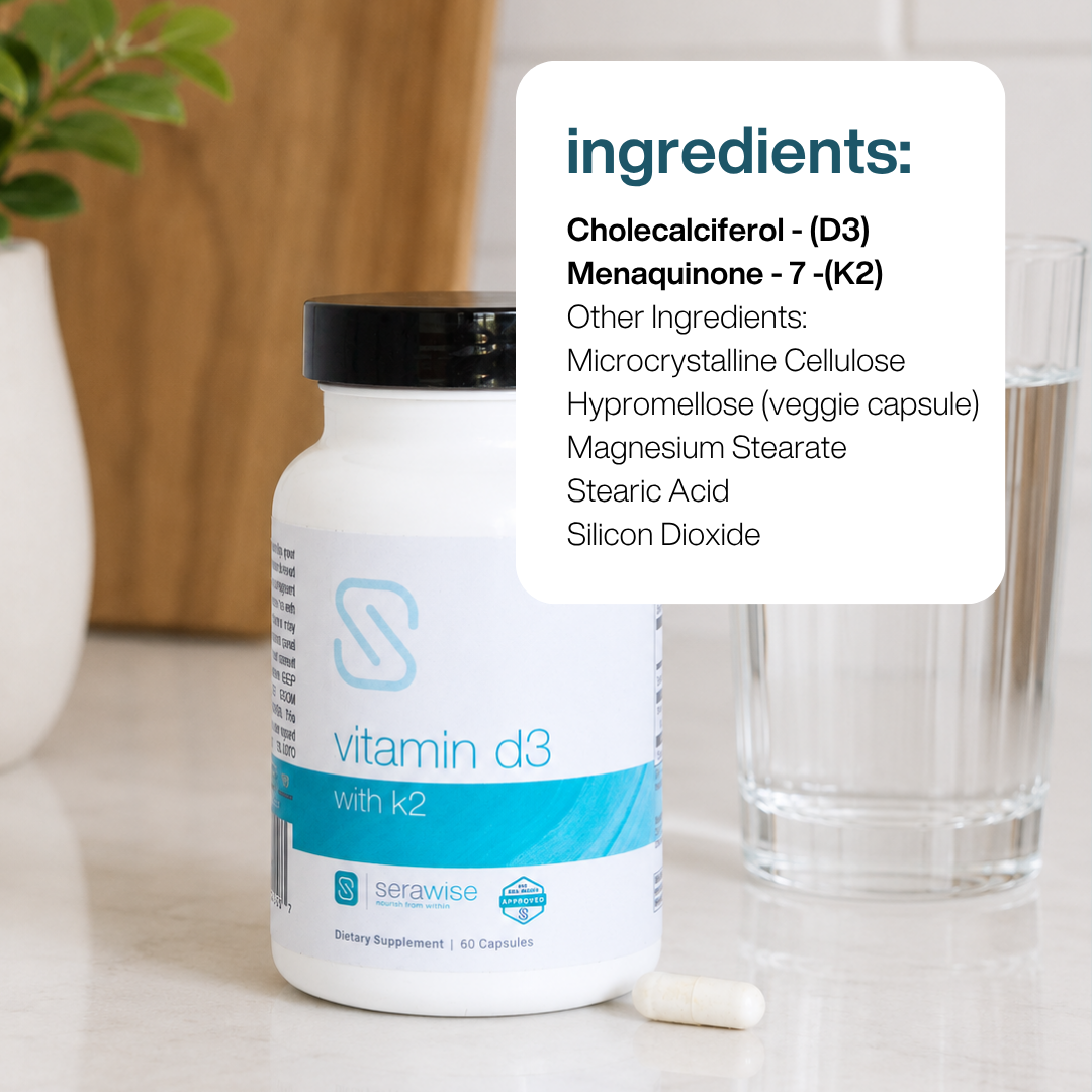 Vitamin D3 with K2 | 60 Capsules