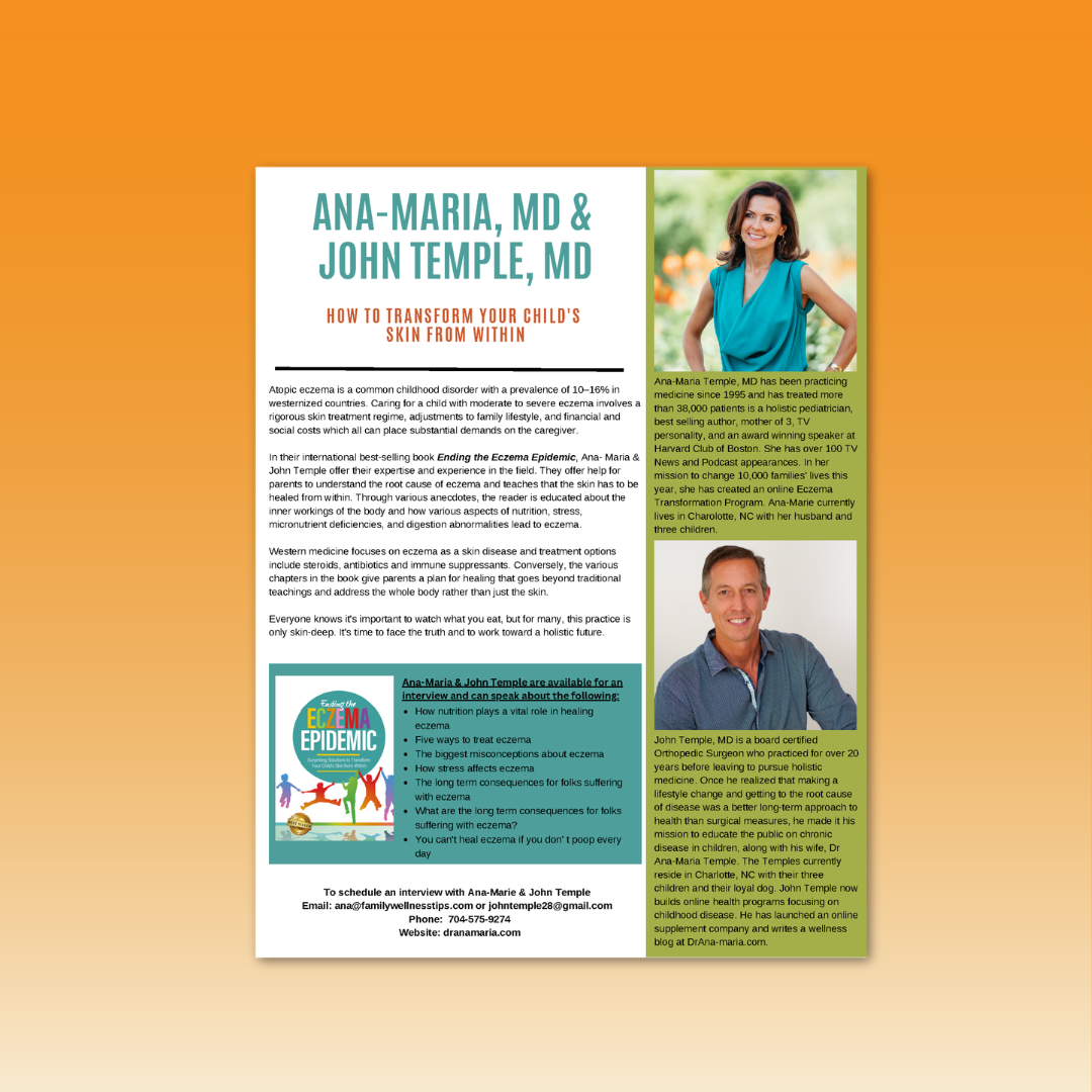Ending the Eczema Epidemic: Surprising Solutions to Transform Your Child's Skin from Within