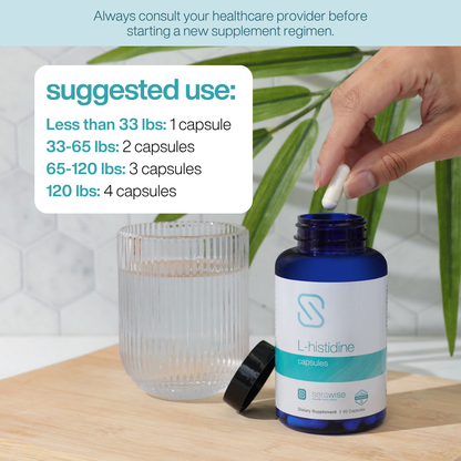 L-Histidine 600mg Capsules