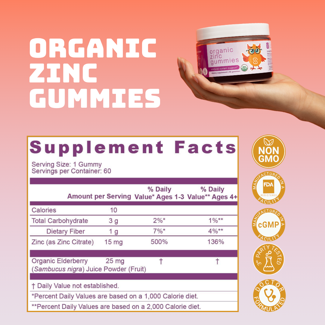 Organic Zinc Gummies