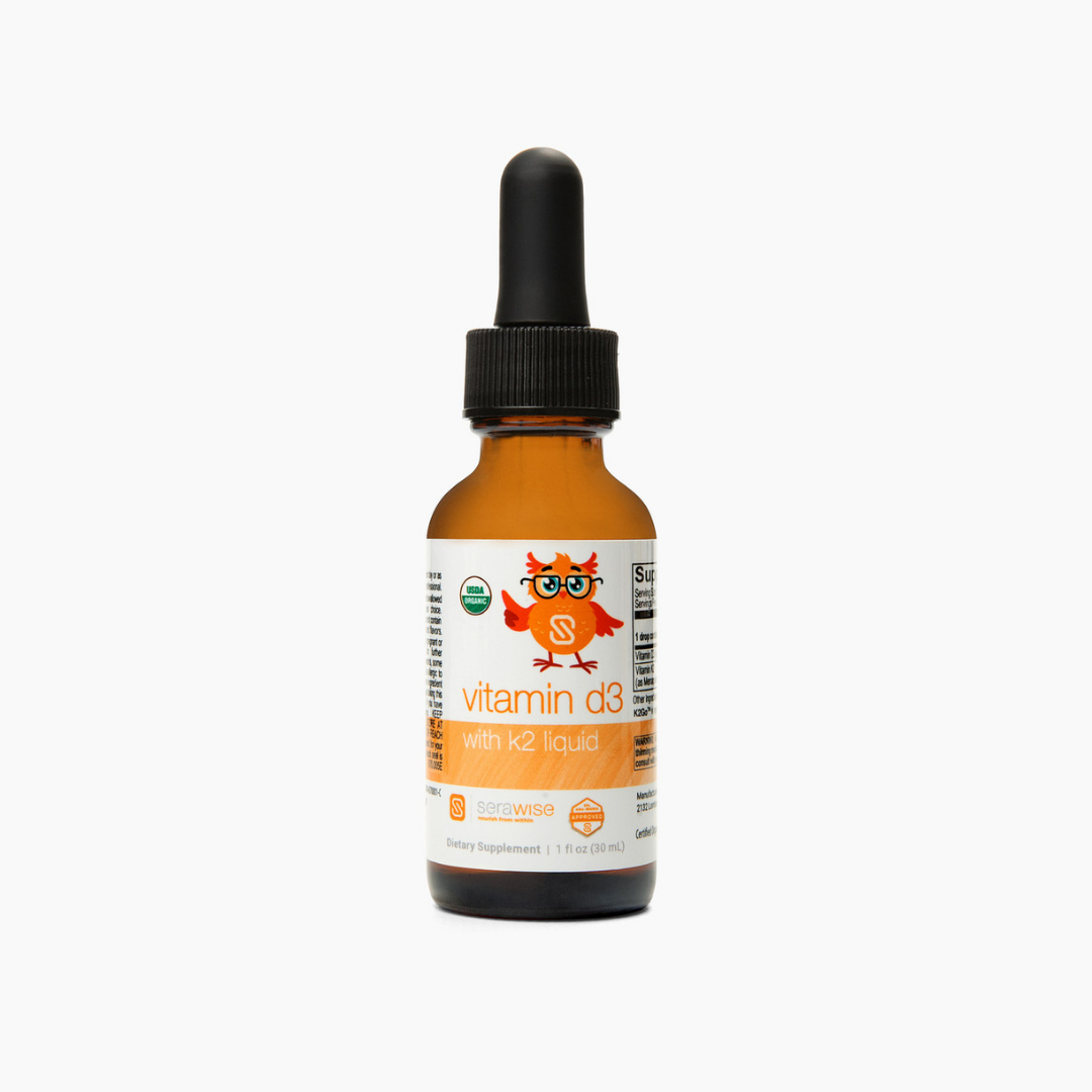 Organic Liquid Vitamin D3 with K2