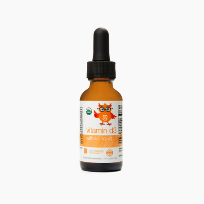 Organic Liquid Vitamin D3 with K2
