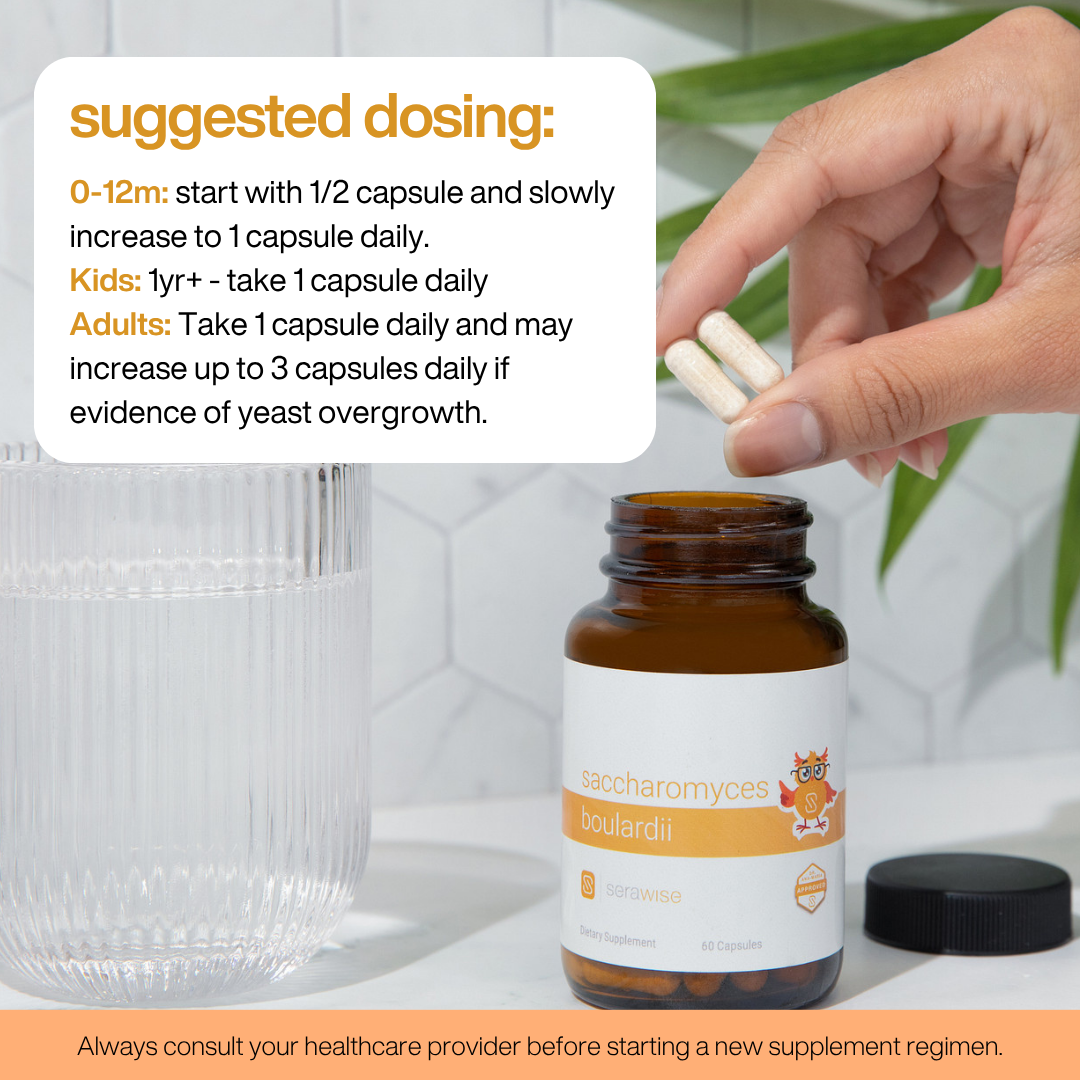 Saccharomyces Boulardii | 3 Billion CFU