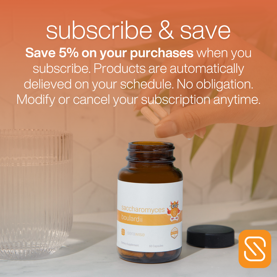 Saccharomyces Boulardii | 3 Billion CFU