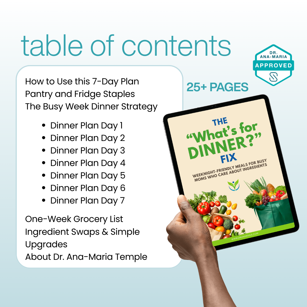 The "What's for Dinner?" Fix: A 7-Day Real-Food Meal Plan
