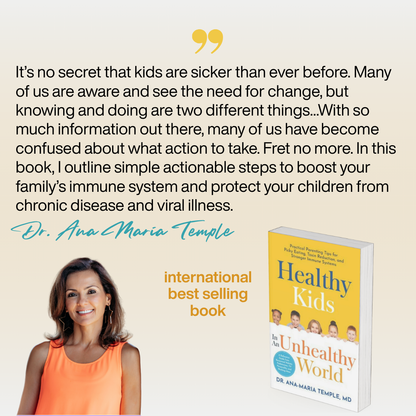 Healthy Kids In An Unhealthy World: Practical Parenting Tips for Picky Eating, Toxin Reduction, and Stronger Immune Systems