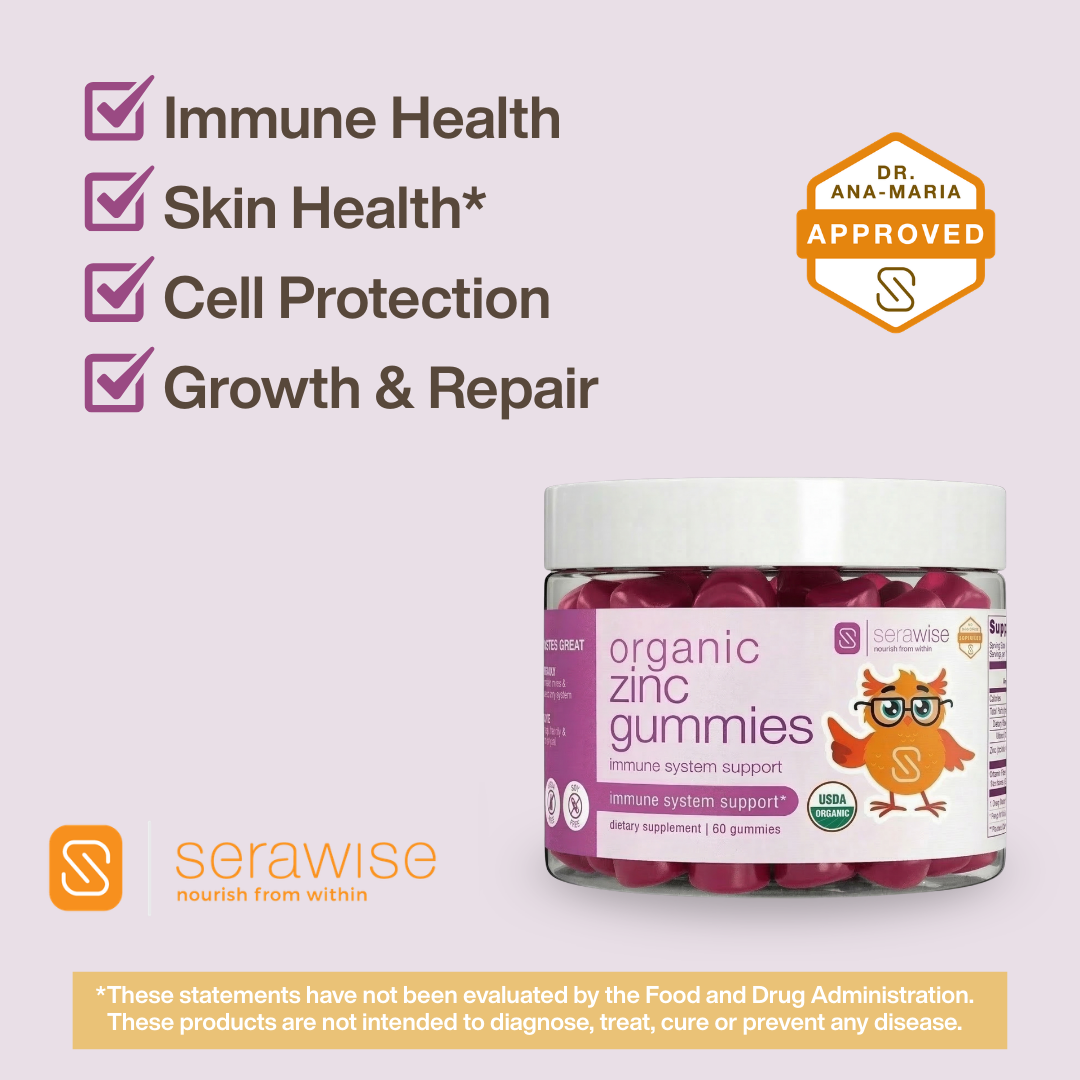 PREORDER: Organic Zinc Gummy