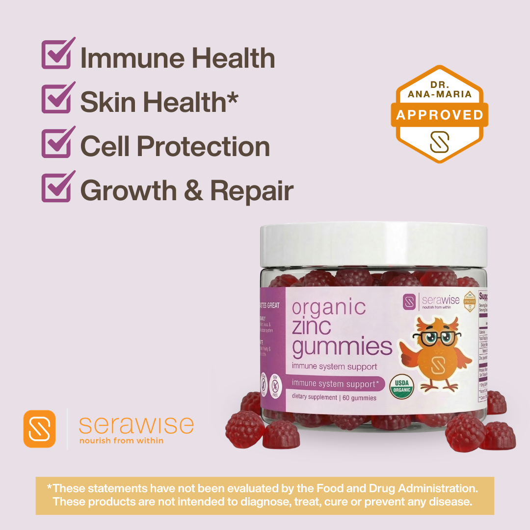 PREORDER: Organic Zinc Gummy