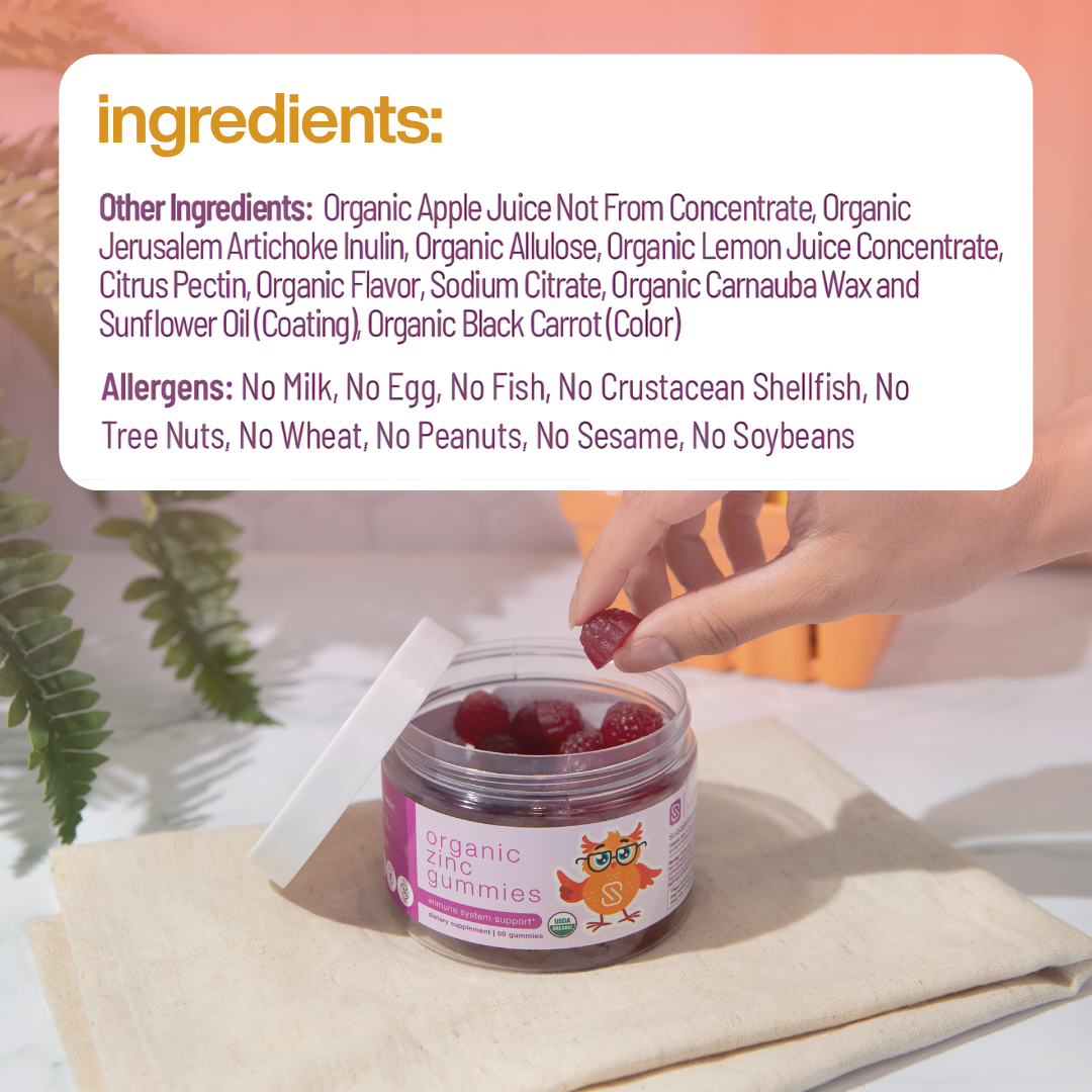 Organic Zinc Gummies