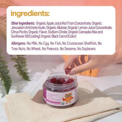 Organic Zinc Gummies